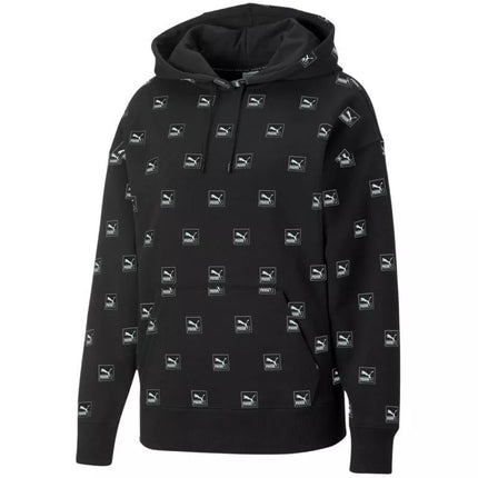 Puma Brand Love AOP Hoodie FL W 535706 01 Džemperis
