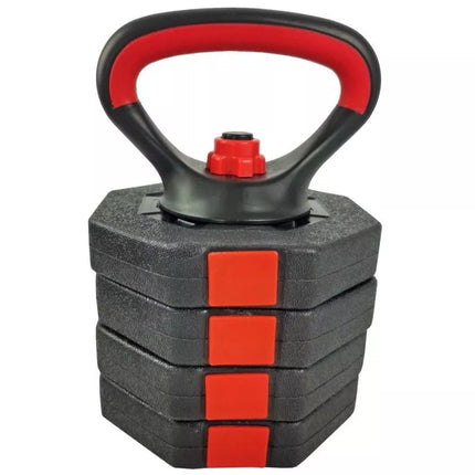 Kompozitinis hantelis-svarmuo 10 kg (4x2.5 kg) EB FIT