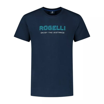 Rogelli vyriški marškinėliai LOGO tamsiai mėlyna L