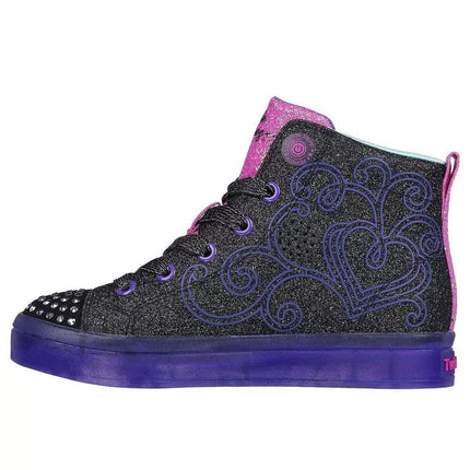 Skechers Twi-Lites 2.0 TWINKLE WISHES Jr batai 314350L-BKMT