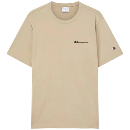 Champion SS Tee Beige Men's T-Shirt 221798 MS041