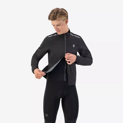 Rogelli DISTANCE rain jacket black XL