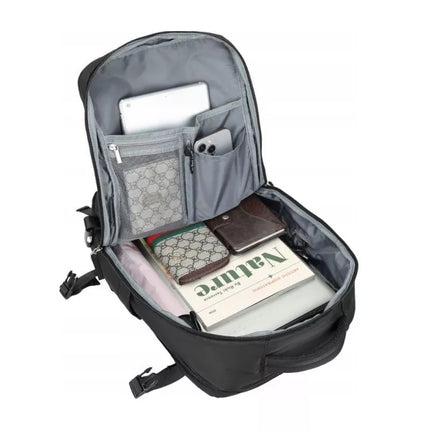 NOVEEN CTB400 Black Cabin Travel Backpack 40x20x25