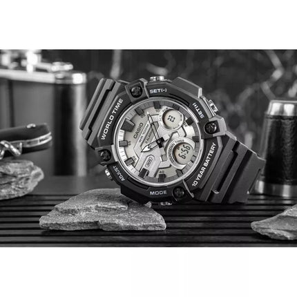 Vyriškas laikrodis CASIO AEQ-120W-7AVDF + dėžutė