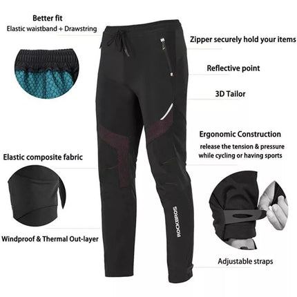 Rockbos ilgos žiemos sportinės kelnės YPK007 2XL