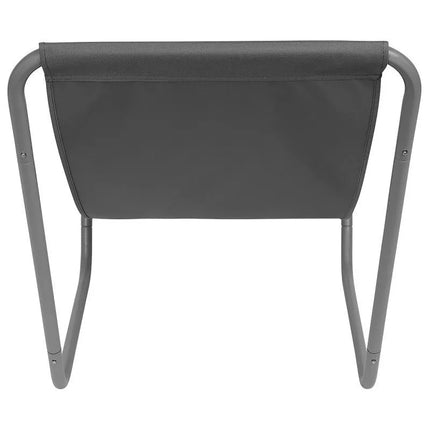 FOLDABLE GARDEN AND BEACH CHAIR AND BAG GREY ENERO CAMP