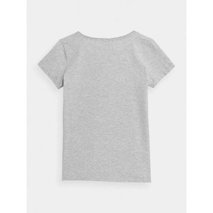 Women's regular plain T-shirt 4F 4FMM00TTSHF732-27M