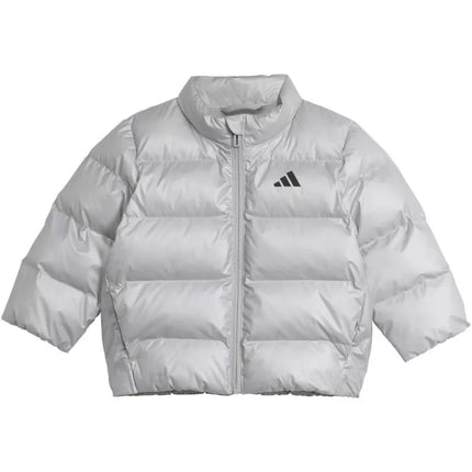 Adidas Sintetinis Pūkas Glam Sidabrinė Vaikiška Striukė JM8870