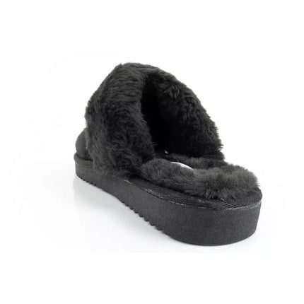 O'neill Pomnio women's slippers, insulated slip-on slippers, fashionable, warm, black