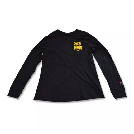 Nike HBR ilgomis rankovėmis marškinėliai moteriški juodi - DN3054-010