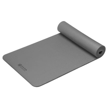 Gaiam 10mm sporto kilimėlis su dirželiu