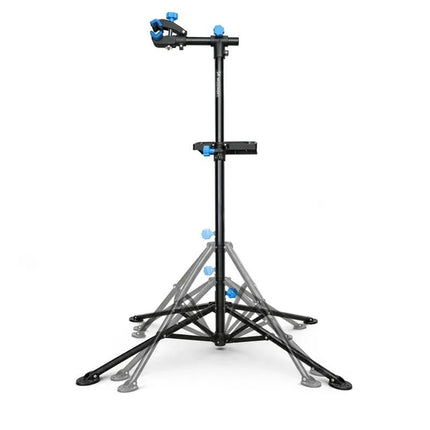 Wozinsky WSS-180 pastatomas dviračių serviso stovas su rankenėlėmis, iki 30 kg - juodas