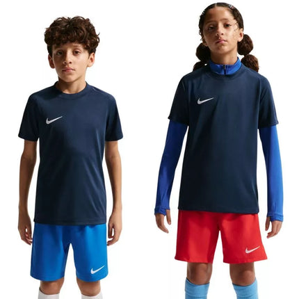 Nike Dri-Fit Park VIII marškinėliai vaikams, tamsiai mėlyni HV8182 410