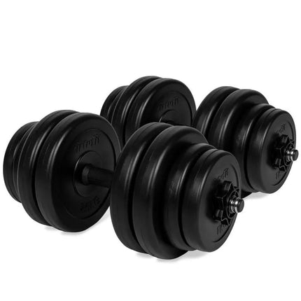 VIRTUFIT REGULIUOJAMASIS HANTELIS – SU VINILO DANGŲ – 15 KG
