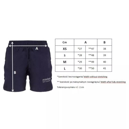 MASTERS SKW-COMPRESSION moteriški šortai, tamsiai mėlyni