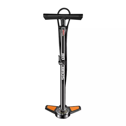 „Rockbros“ GP6532B grindinė pompa su slėgio matuokliu – juoda ir oranžinė
