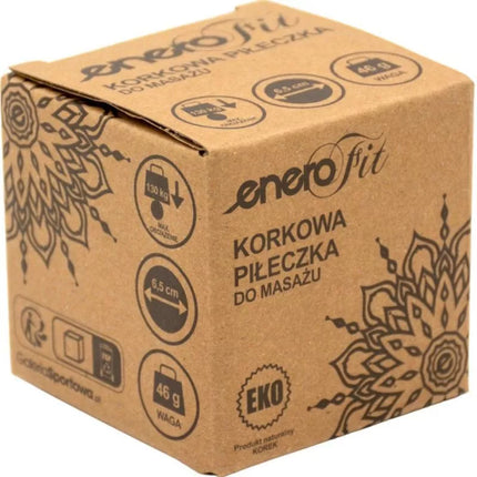 KAMŠTINIS MASAŽINIS RUTULYS 6.5CM ENERO FIT