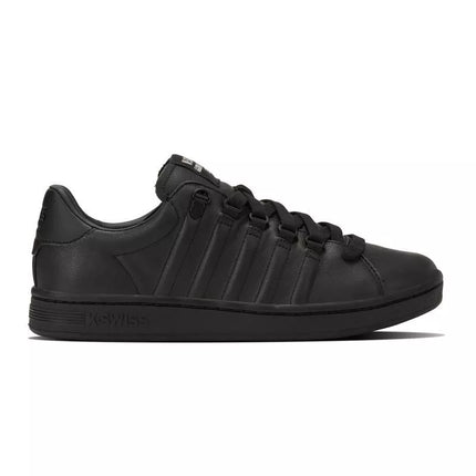 K-Swiss LOZAN II men's sneakers, natural leather, black (07943-904-M)