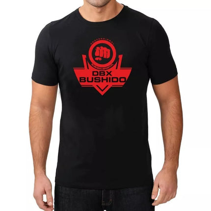 KLASIKINIS RAUDONAS PREKĖS ŽENKLAS - Medvilniniai marškinėliai DBX BUSHIDO KT12-XL