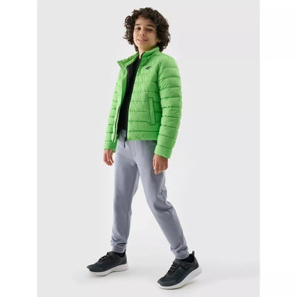 Boy's down jacket with synthetic filling 4F 4FJWSS25TDJAM520-45S