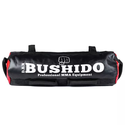 SMĖLIO MAIŠAS BUSHIDO, SMĖLIO KREPŠYS, KRYŽMINĖMS TRENIRUOTĖMS, FITNESAS 35 KG