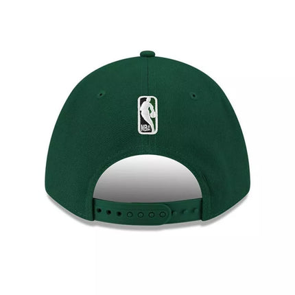New Era 9FORTY Milwaukee Bucks NBA komandos M-Crown tamsiai žalios spalvos Snapback kepuraitė - 60755461