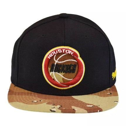 Mitchell & Ness NBA HWC Houston Rockets Šokoladinė Kamufliažinė Kepuraitė - HHSS1101-HROYYPPPBLCK