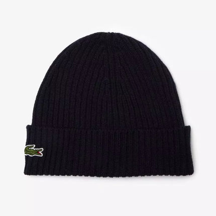 Lacoste Briaunota vilnos kepurė Tamsiai mėlyna - RB0001-166