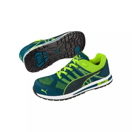 Elevate Knit Green Low Men's Shoes (Green)