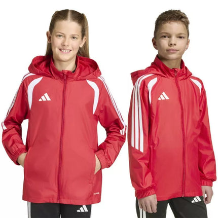 adidas Tiro 26 League Windbreaker red kids' jacket JY9724