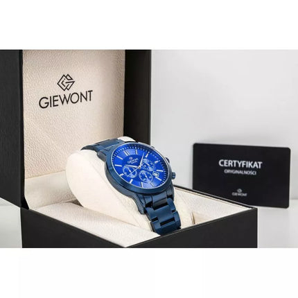 Men's Watch Giewont Chronograph Sapphire Blue GW8510-B4