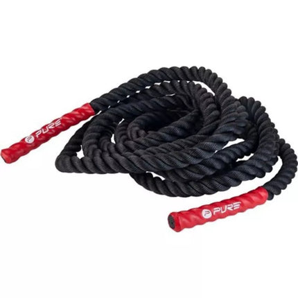 Pure2Improve Kovos virvė 12m Juoda/Raudona