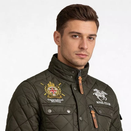 Geographical Norway BELIFICIO MEN 001 vyriška striukė chaki (WY4492H/GN-KAKI)