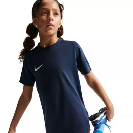 Nike Dri-Fit Park VIII marškinėliai vaikams, tamsiai mėlyni HV8182 410