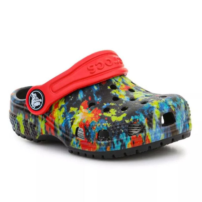 Crocs Classic Tie Dye Graphic Kids Clog T Jr 206994-4SW šlepetės