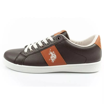 US Polo Assn. vyriški laisvalaikio bateliai, madingi, rudi, patogūs