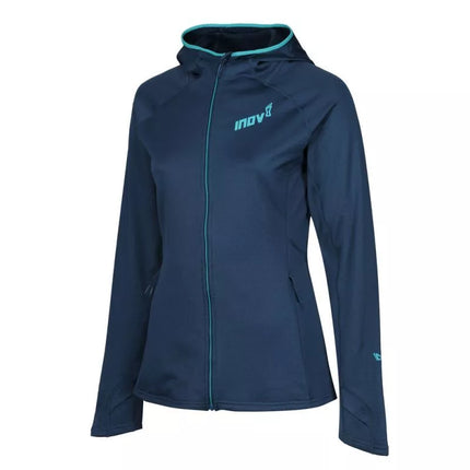 Inov-8 VentureLite Mid Hoodie FZ tamsiai mėlyna. Moteriška.