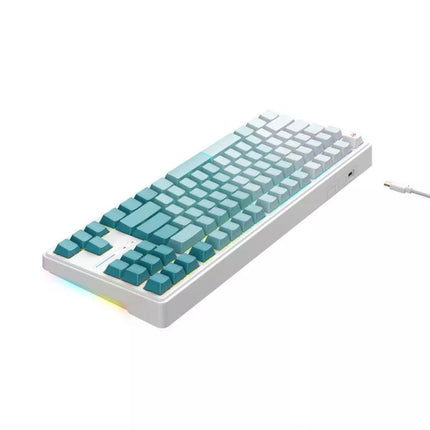 Havit KB901L Žaidimų klaviatūra (Balta ir žalia)