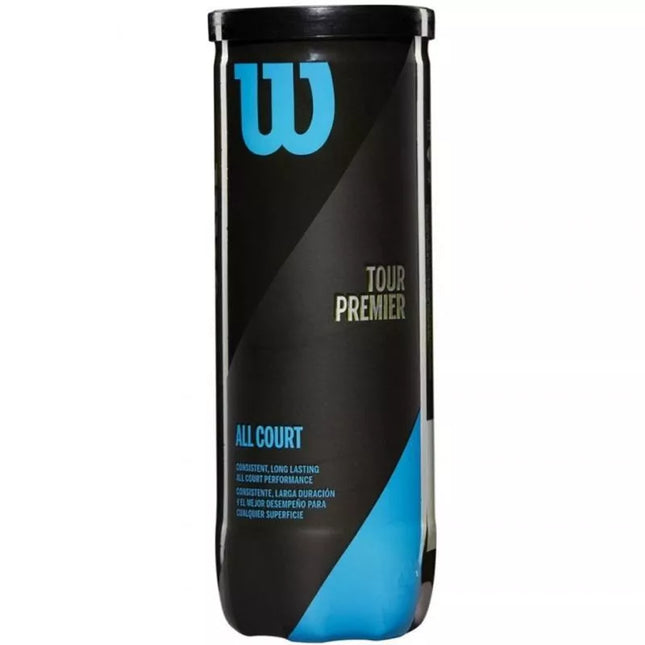 Wilson Tour Premier Visų dangų teniso kamuoliukai 3 vnt. WRT109400