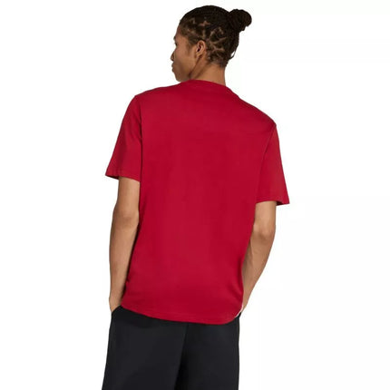 adidas Essentials 3-Stripes Men's T-Shirt Red KD4865