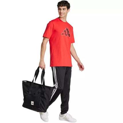 adidas Vyriški marškinėliai su grafiniu logotipu Raudoni JJ3934