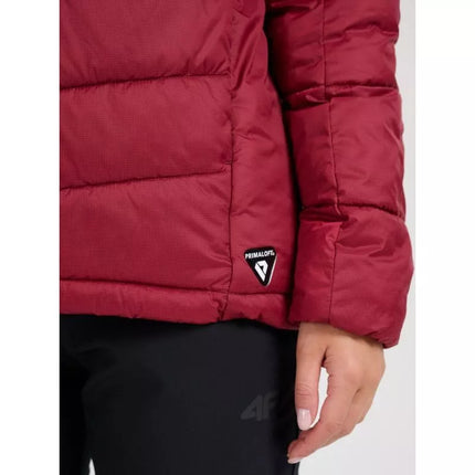 Moteriška pūkinė žygio striukė su „Primaloft Silver“ užpildu 4F 4FRAW25TDJAF0792-60S