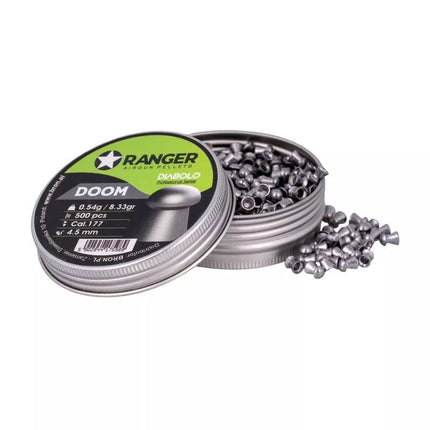 4.5 mm RANGER Diabolo Professional Doom pellets, mushroom, 500 pcs., 0.54 g