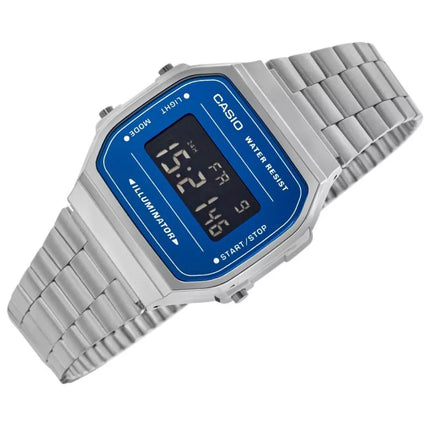 Vyriškas laikrodis CASIO VINTAGE A168WEM-2BEF + Dėžutė