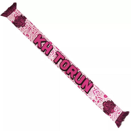 KH Toruń šalikas - ROŽINIS