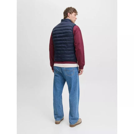 Jack&Jones men's vest JJEBRADLEY LIGHT BODYWARMER COLLAR NOO 12280973 SKY CAPTAIN
