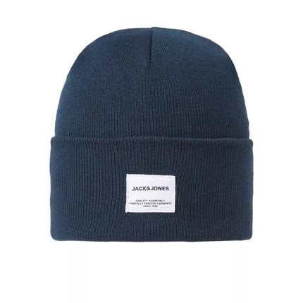 Jack&Jones JACLONG megzta kepurė 12150627 tamsiai mėlynos