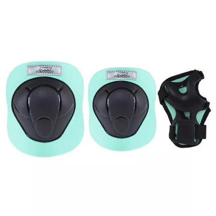 Apsaugų rinkinys Juoda ir Mėtinė H210 Dydis XS Nils Extreme