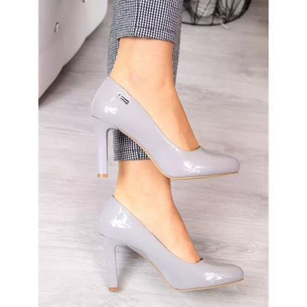 Sergio Leone W SK3G patentų odos bateliai su kulnu