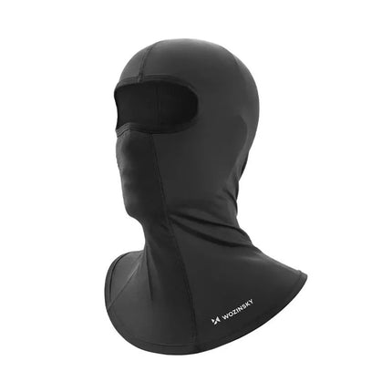 Wozinsky WKM-01B kaukė-balaklava motociklams ir dviračiams - juoda